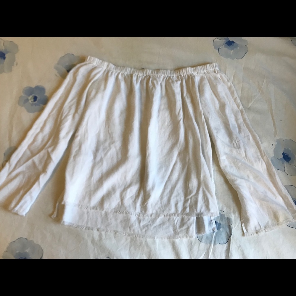 Off the shoulder shirt